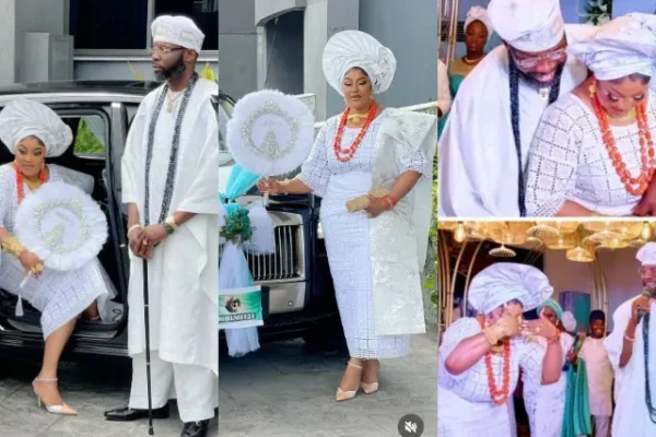 Actress Biodun Okeowo ties knot with lover