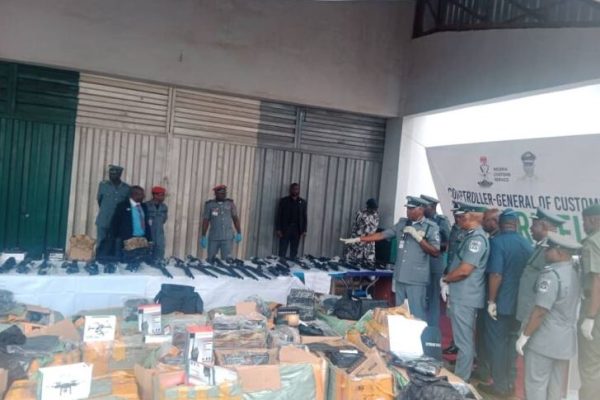 Customs Intercepts ₦270 Million Worth Of Weapons At Lagos Airport