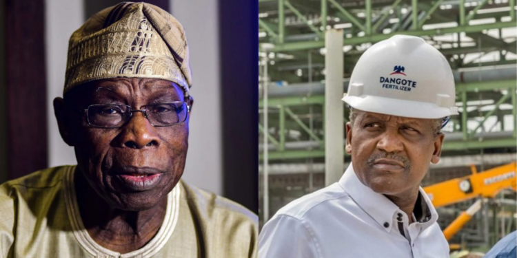 Obasanjo names powerful Nigerians working against Dangote Refinery