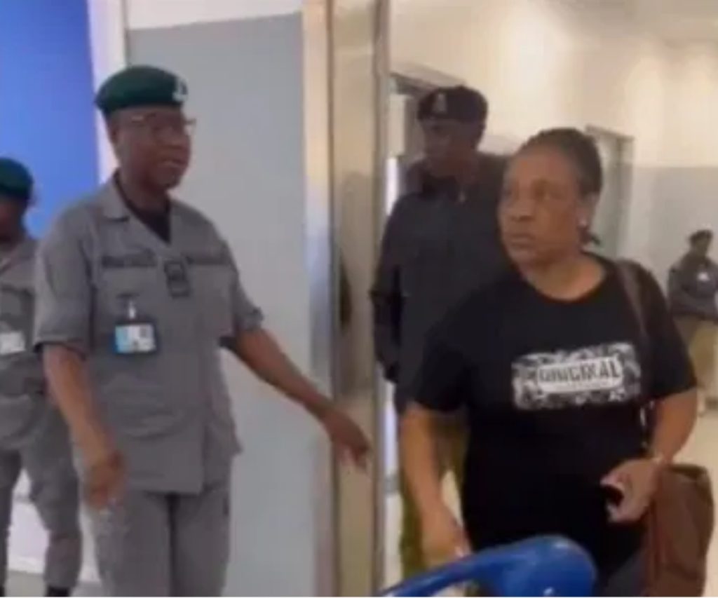 Nigerian woman tears husband’s international passport on arrival at airport