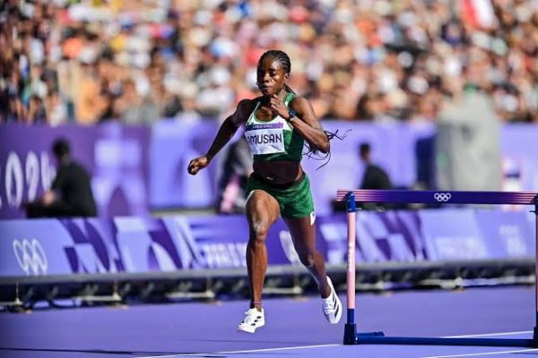 Paris 2024 Olympics: Amusan fails to qualify for Olympics 100m hurdles final