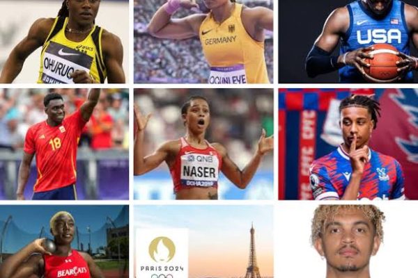 Nigerians who won medals for other nations at Paris 2024 Olympics