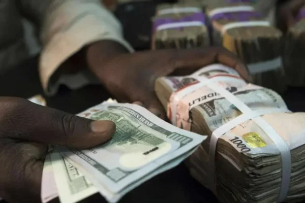 Naira slumps against dollar at official, black market on Friday