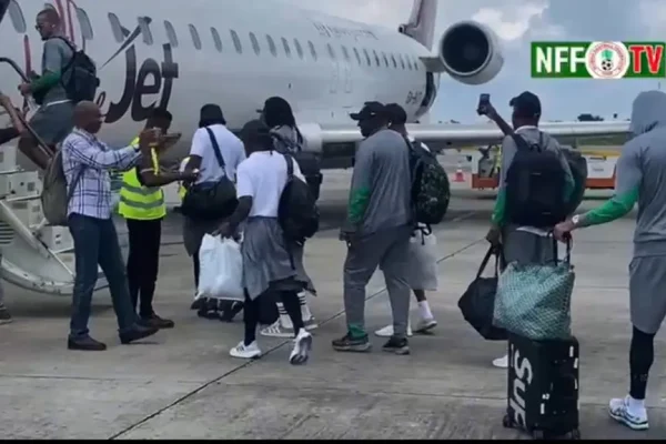 AFCON 2025 Qualifier: Super Eagles land in Kigali, ready for Amavubi test