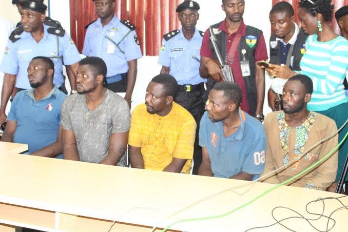 BREAKING: Court sentences 5 Offa bank robbery convicts to death