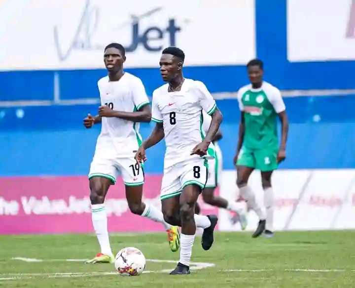 Alabi Jojo grabs assist as Flying Eagles defeat Grass Runner FC in friendly