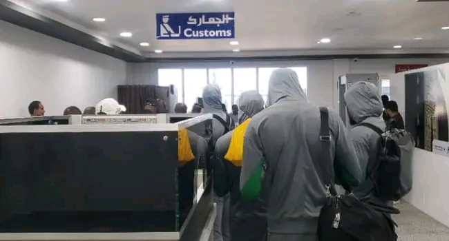 BREAKING: Super Eagles arrive Nigeria after ordeal in Libya
