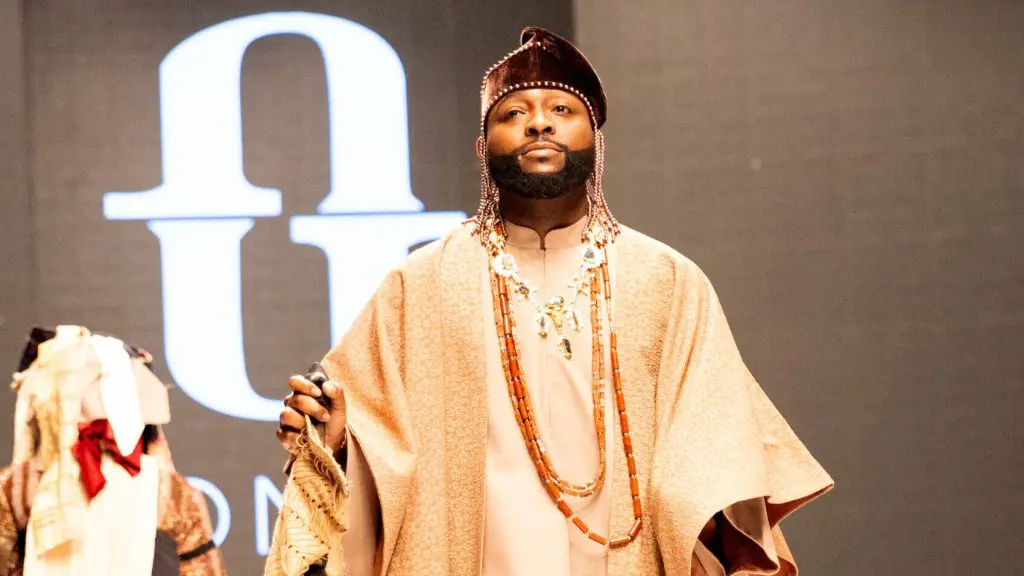 Reactions as Davido struts down runway at Lagos Fashion Week 2024