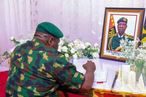 Acting COAS condoles late Lieutenant General Lagbaja’s family