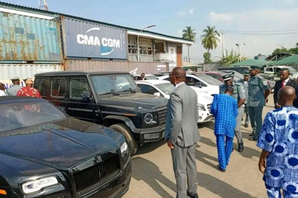 Nigeria Customs recovers stolen vehicles, hands over to Canadian Authority