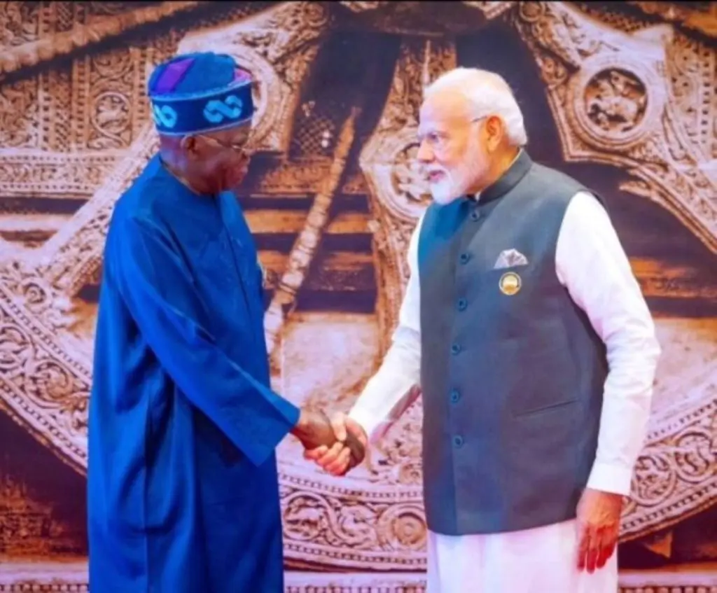 Tinubu confers GCON on Indian PM, Modi