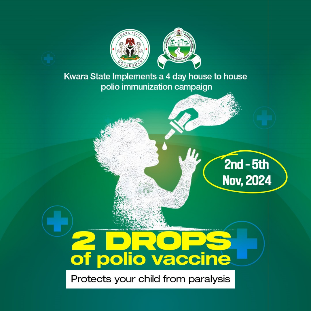 POLIO: Parents urged to present children for immunization as KWSPHCDA commences October 2024 round 1 Polio Outbreak Response Campaign tomorrow