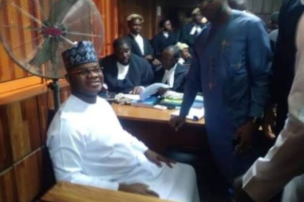 Yahaya Bello, 2 others plead not guilty to criminal charges by EFCC