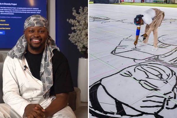 GWR confirms Nigerian doctor’s world record for largest drawing