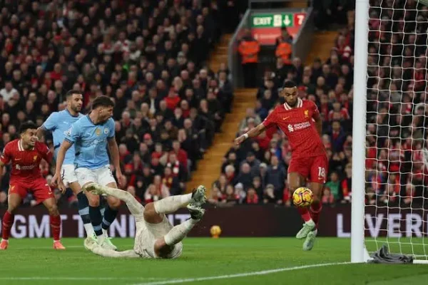 EPL: Liverpool defeat Man City 2-0, go nine points clear