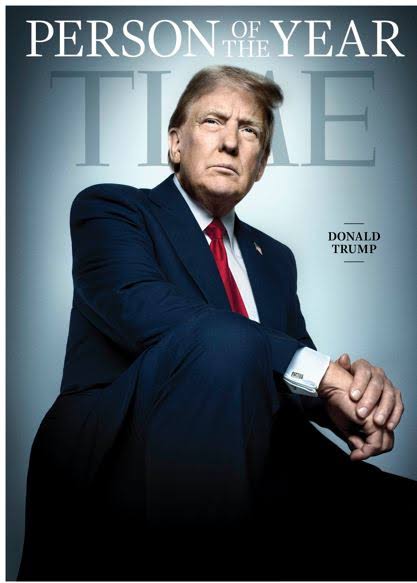 JUST IN: Trump named 2024 Time Person of the Year