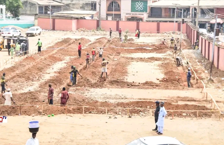 Construction of Sulu Gambari Pavilion Commences