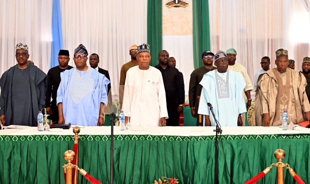 President Tinubu presides over APC caucus meeting