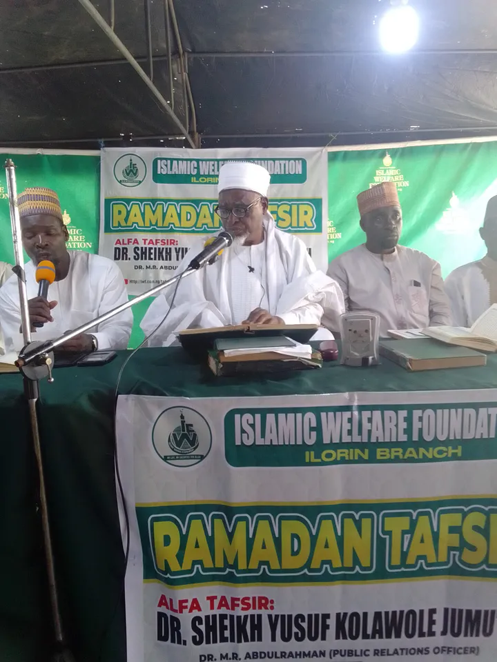 Ramadan: Islamic Welfare Foundation hosts first Tefsir Quran, Fidau for late Saka Isau, SAN in Ilorin