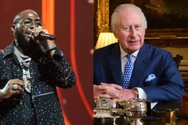 Davido made me love Pidgin English – King Charles lll reveals