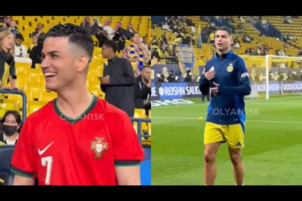 You don’t look like me, you’re ugly – Ronaldo tells his lookalike