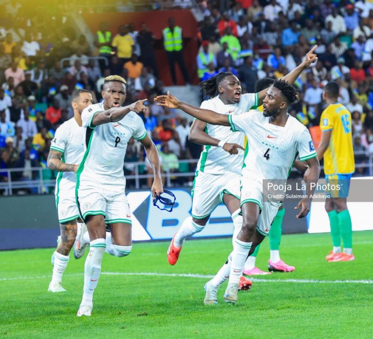 Osimhen shines as Nigeria defeats Rwanda 2-0 in World Cup qualifier