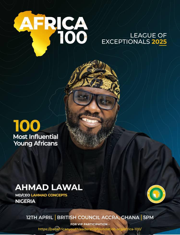 Senator Mustapha hails Hairsense CEO Ahmad Lawal’s inclusion in Africa’s 100 Most Influential Young People