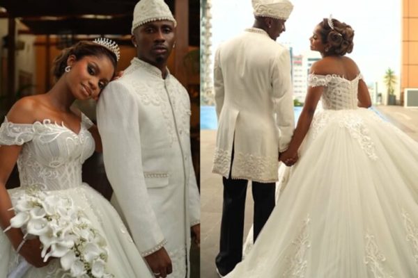 Juma Jux surprises Priscilla Ojo with Range Rover during wedding in Tanzania (VIDEO)