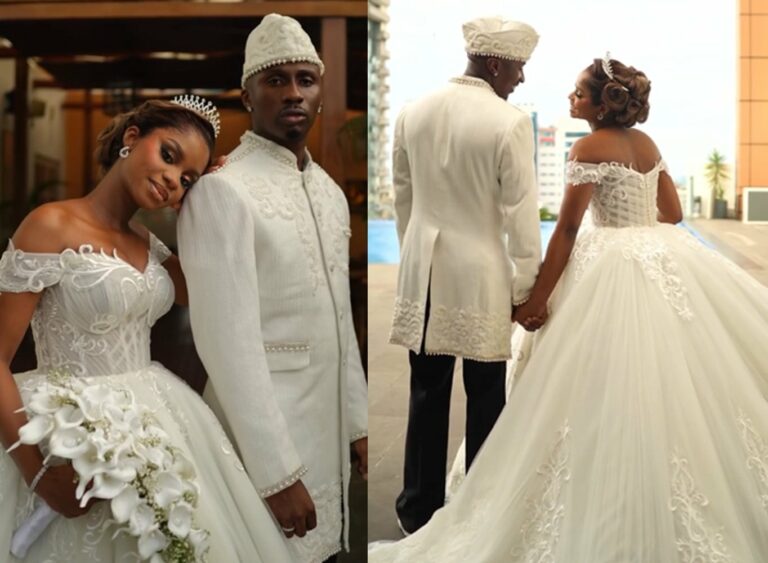 Juma Jux surprises Priscilla Ojo with Range Rover during wedding in Tanzania (VIDEO)