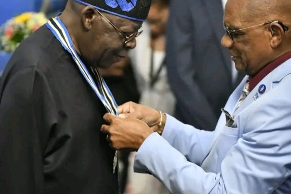President Tinubu bags Knight Commander title in Saint Lucia