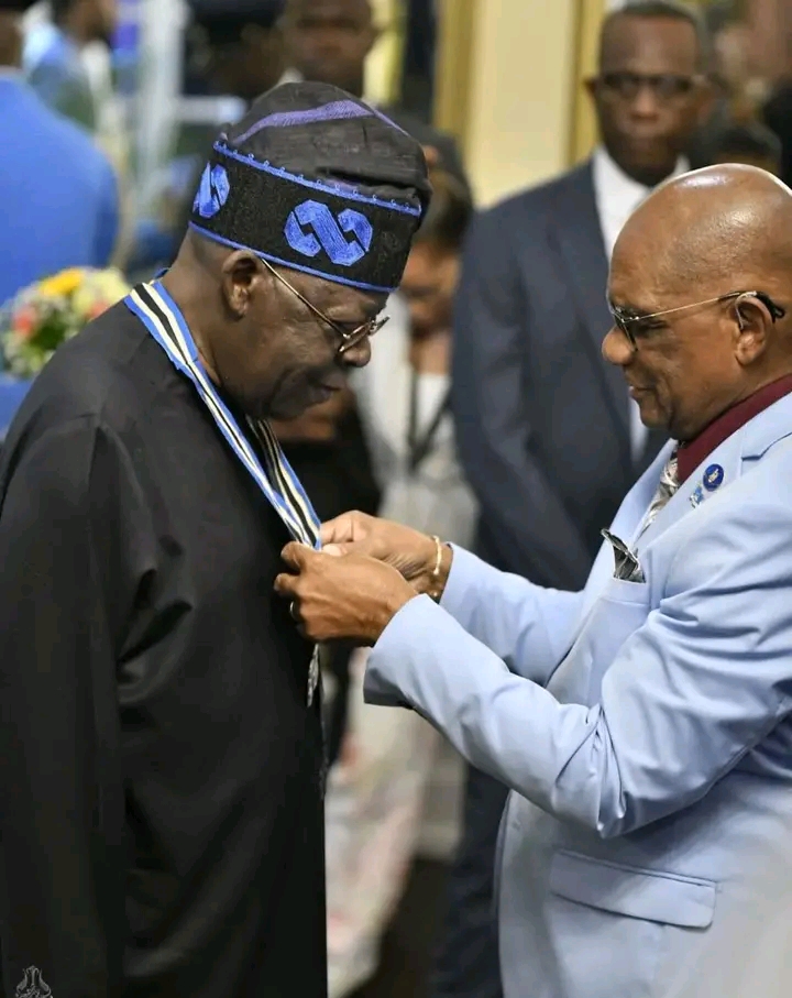 President Tinubu bags Knight Commander title in Saint Lucia