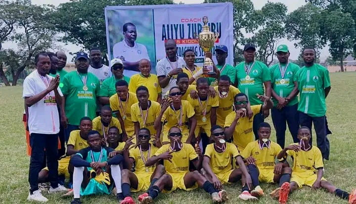 Future Stars clinch Coach Aliyu Zubairu U-15 Kiddies Cup