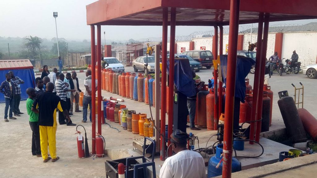 Cooking gas price increases in Nigeria