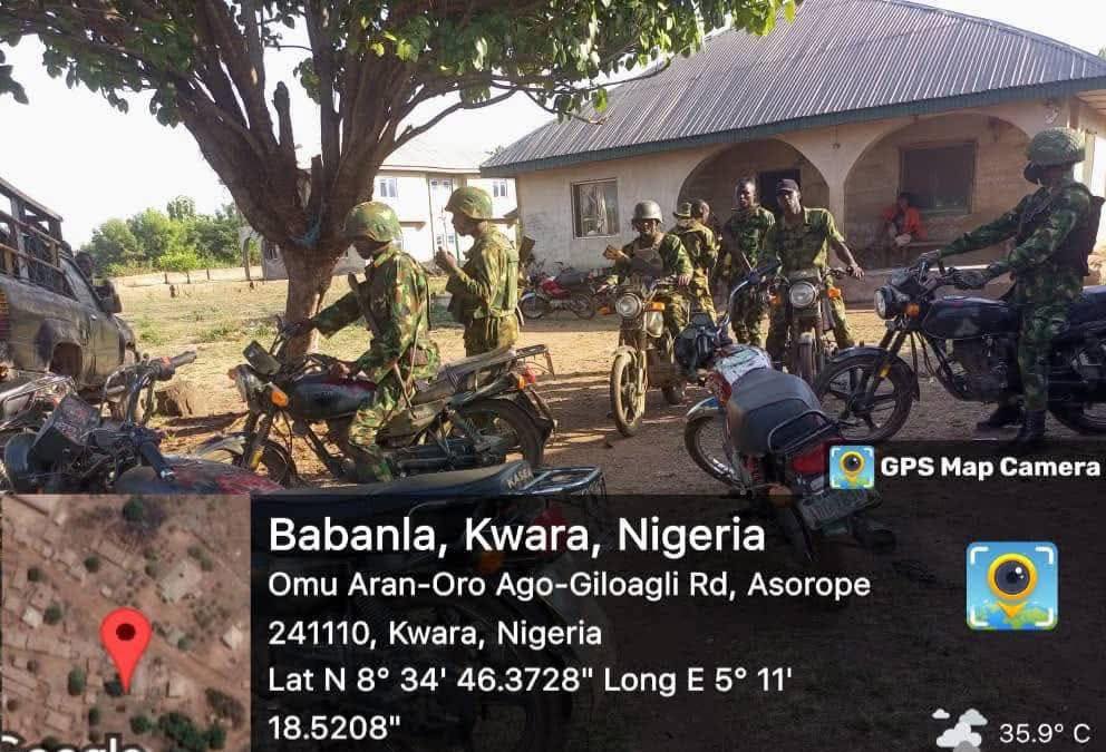 Babanla under security cordon as Army goes after criminals