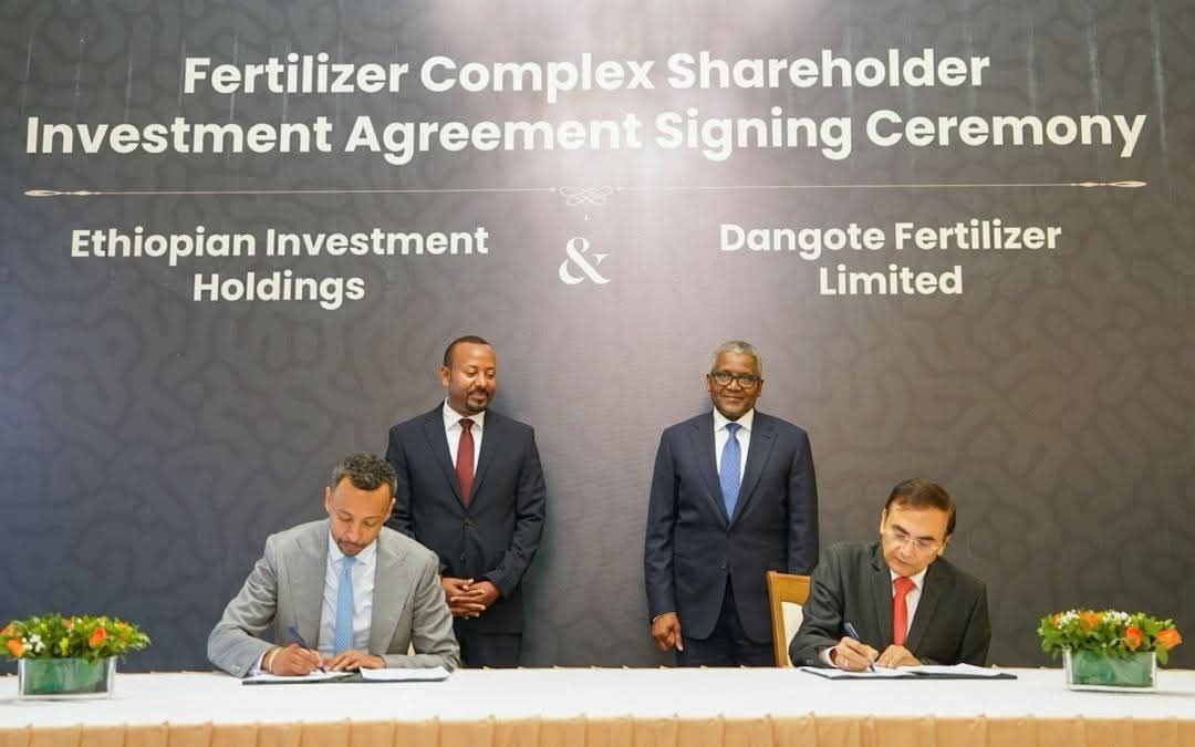 Dangote, Ethiopia ink $2.5bn deal for world’s largest fertiliser plant