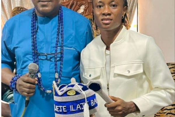 Demehin honoured with traditional title in Ondo State