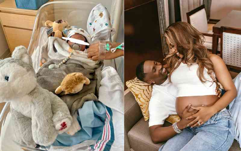 Iyabo Ojo welcomes Priscilla, Juma Jux, son to Nigeria