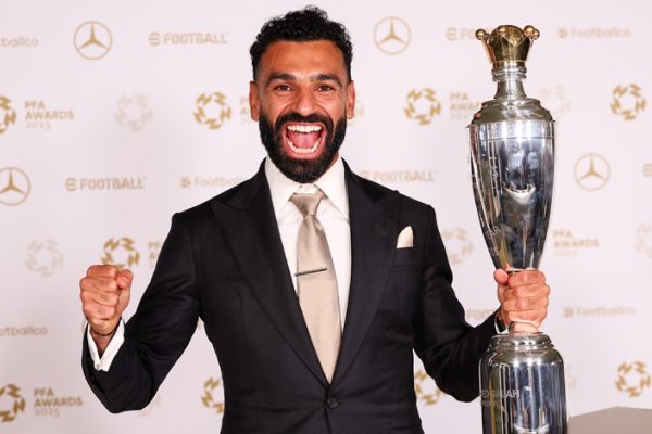 Salah makes history with third PFA player of the year award