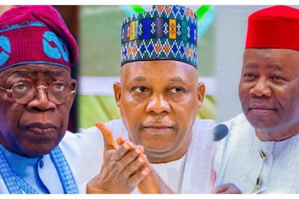 Hungry masses: Nigerians reject pay rise for Tinubu, Shettima, Akpabio, others