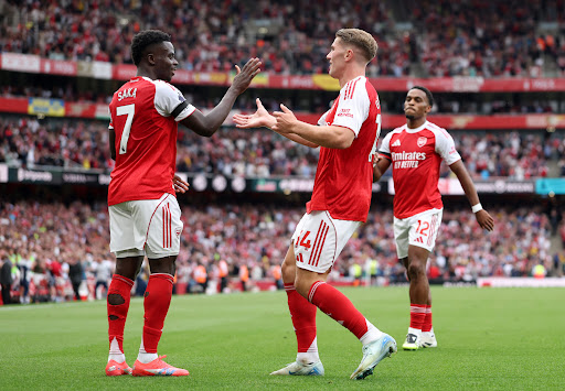 EPL: Arsenal go top with 5-0 demolition of Leeds