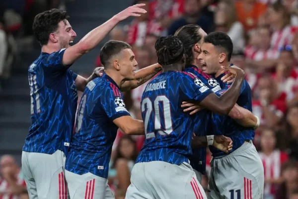 UCL: Martinelli, Trossard’s strikes earn Arsenal 2-0 win at Bilbao