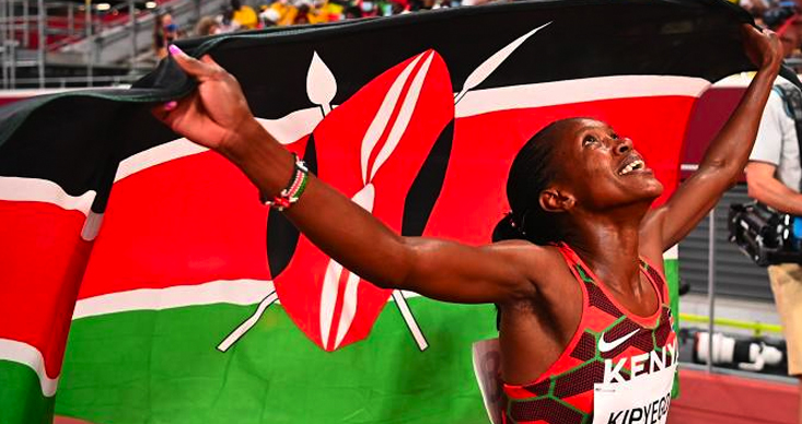 Kiypegon wins fourth 1500m world title