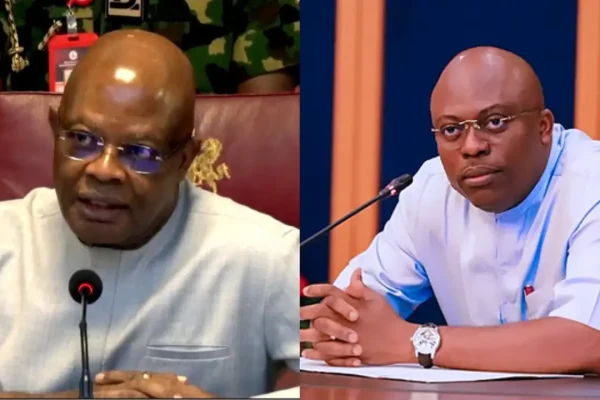 Ibas hands over reins of power to Fubara, as Rivers Assembly resumes