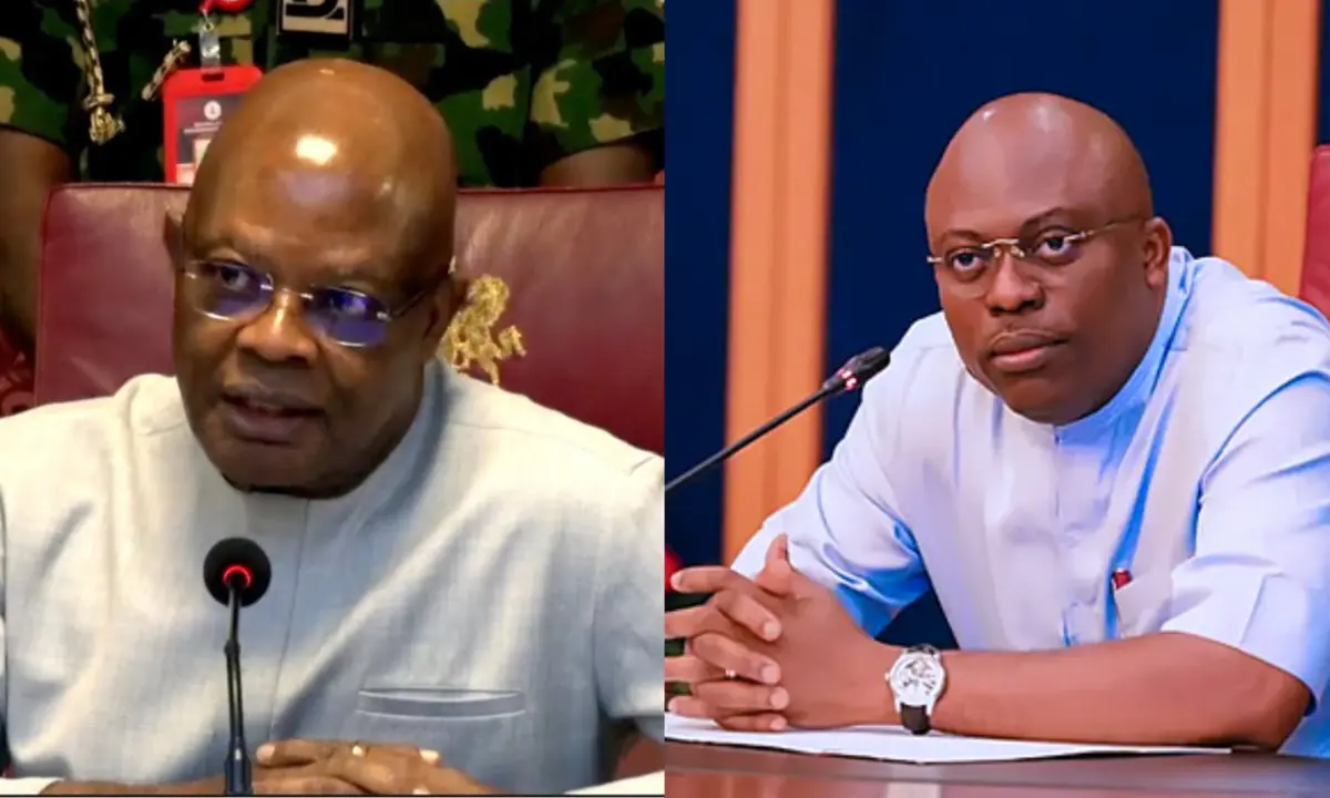 Ibas hands over reins of power to Fubara, as Rivers Assembly resumes