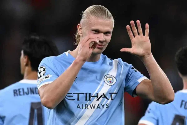 Haaland sets new record as fastest player to reach 50 UCL goals