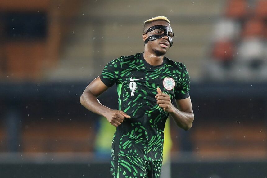 2026 WCQ: Osimhen out of Super Eagles vs South Africa with injury