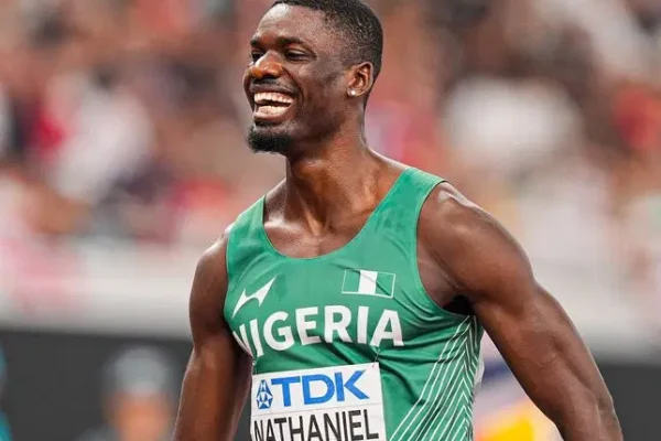 Ezekiel Nathaniel sets new Nigerian 400mH record, finishes fourth in Tokyo final