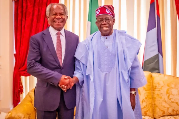 Tinubu meets Ogunlesi in Lagos to boost investments in Nigeria