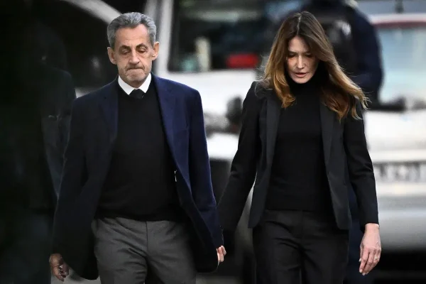 France’s ex-president Sarkozy leaves home for prison