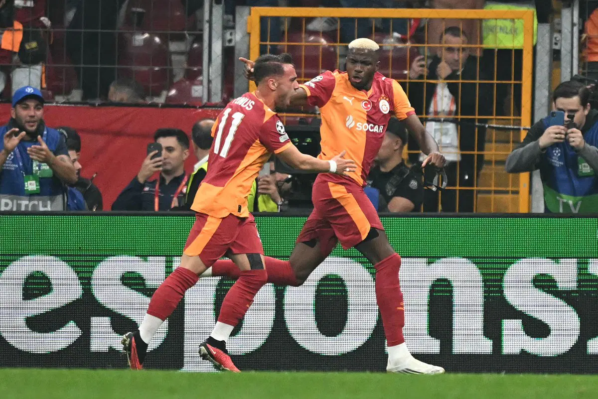 Liverpool suffer shock Champions League defeat at Galatasaray